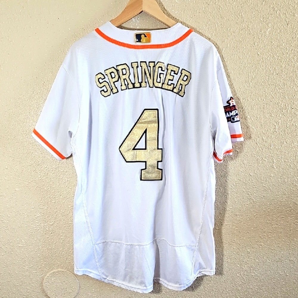 Majestic Houston Astros George Springer Jersey.